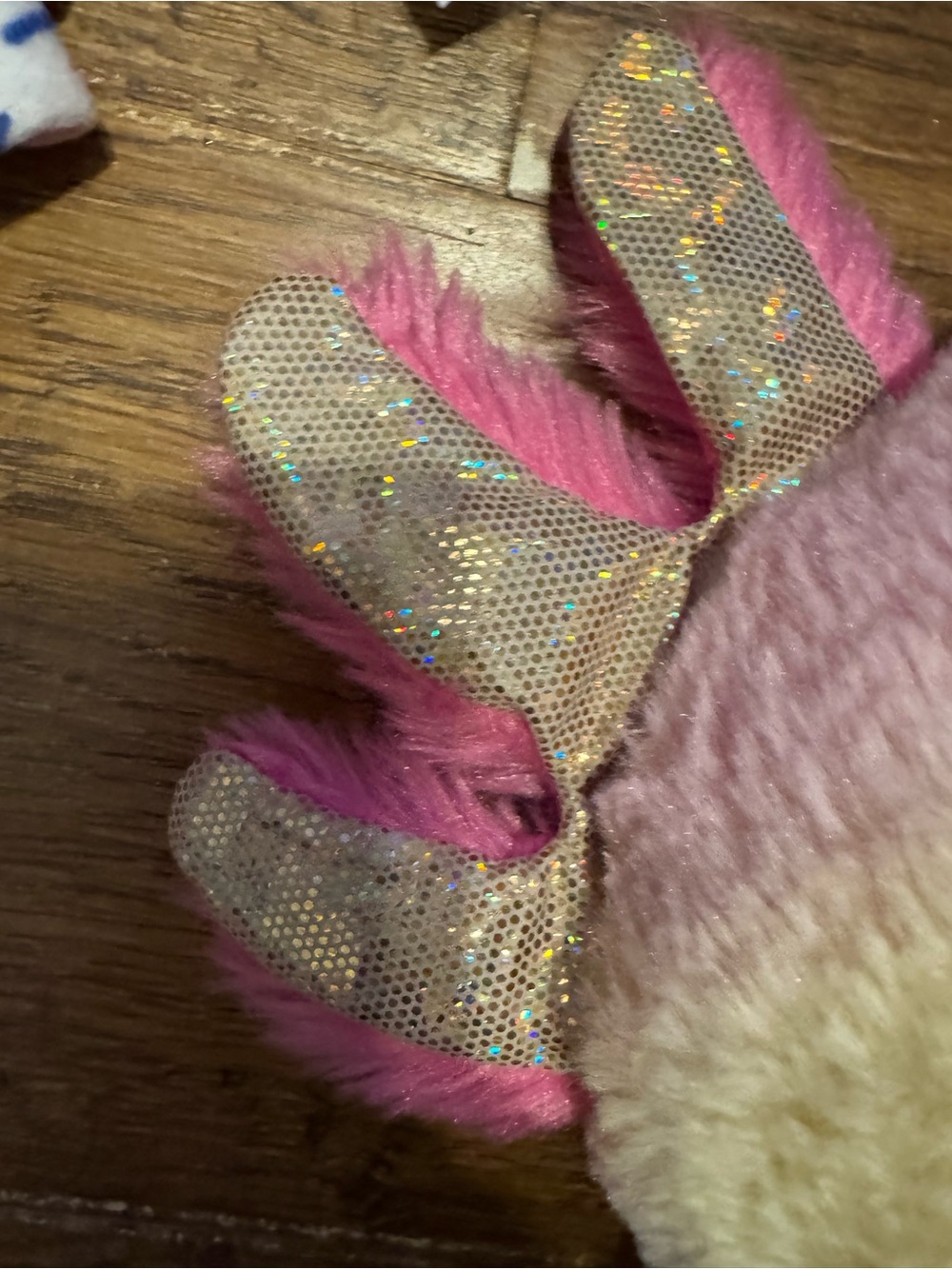 Axolotl Tye Dye Plush 12-13 inch pink & purple - Picture 8 of 10